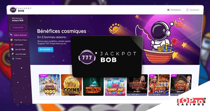 Meilleur jackpot bob casino bonus sans dépôt à France